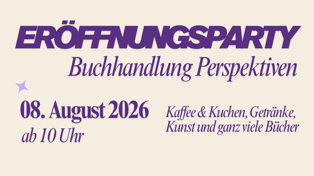 Eröffnung Buchhandlung Perspektiven