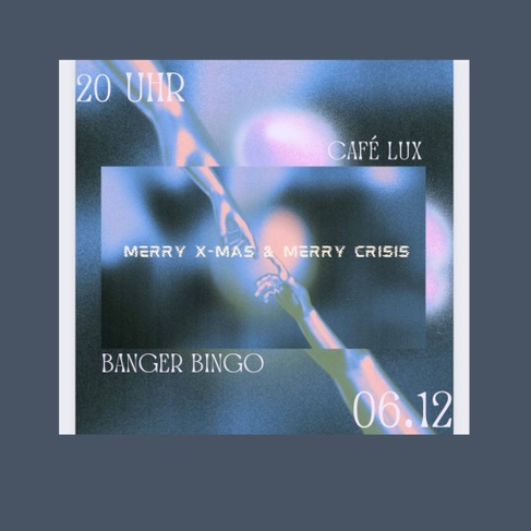 BangerBingo - Merry X-Mas & Merry Crisis