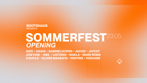 Bootshaus Sommerfest Opening!