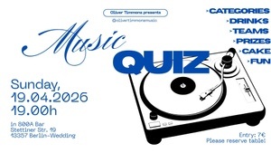 Music Quiz in Berlin-Wedding