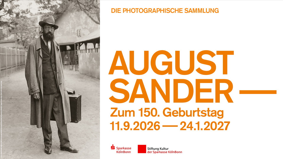 Titelbild der Veranstaltung August Sander - Zum 150. Geburtstag