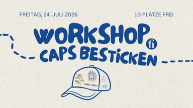 WORKSHOP | CAPS BESTICKEN