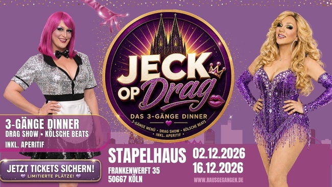 Jeck op Drag Dinnershow