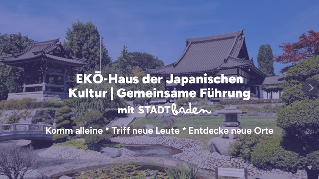 EKŌ-Haus der Japanischen Kultur Düsseldorf | Gemeinsame Führung