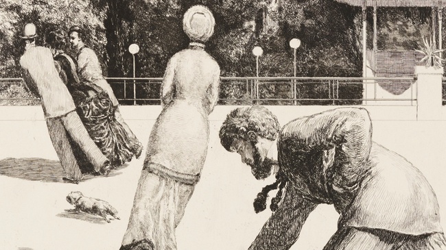 Flirt und Fantasie. Griffelkunst von Max Klinger bis Peter Doig