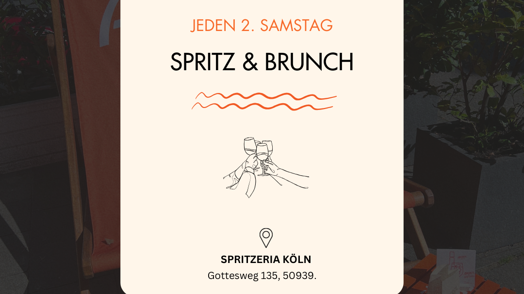 Spritz & Brunch in der Aperol Spritzeria by Deli Sülz