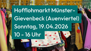 Hofflohmarkt in Münster-Gievenbeck (Auenviertel)