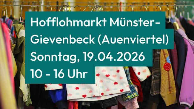 Hofflohmarkt in Münster-Gievenbeck (Auenviertel)
