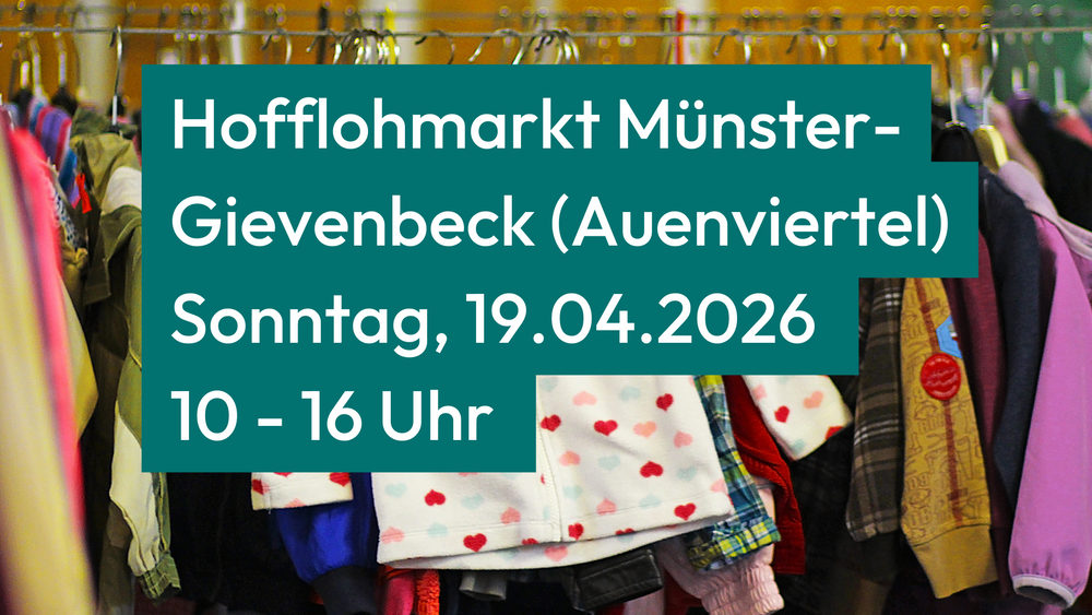 Hofflohmarkt in Münster-Gievenbeck (Auenviertel)