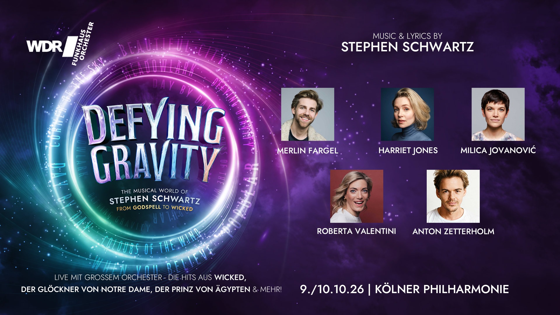 Defying Gravity - The Musical World of Stephen Schwartz