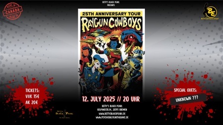 RAYGUN COWBOYS - Edmonton's Rocky-Psycha-Rolla-Billies