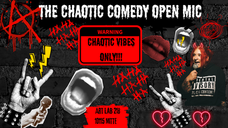 The Chaotic English Comedy Open Mic - English Open Mic in Mitte