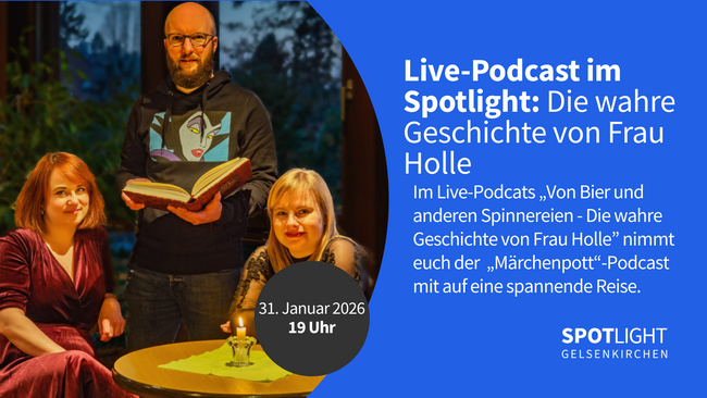 Märchenpott live: Von Bier und anderen Spinnereien – Die wahre Geschichte von Frau Holle