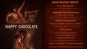 Raw Butoh Night: Open Butoh Jam + Sonic + Dance Performances