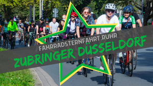Zubringer zur Fahrradsternfahrt.Ruhr 2024
