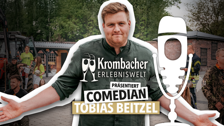 Comedian Tobias Beitzel LIVE in der Krombacher Erlebniswelt