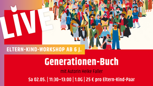 Workshop: Generationen-Buch mit Autorin Heike Faller