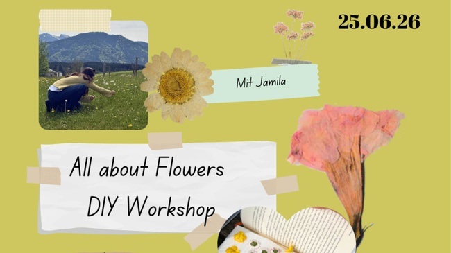 All About Flowers – DIY Workshop mit Jamila