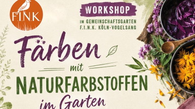 Färber Workshop im Finkennest