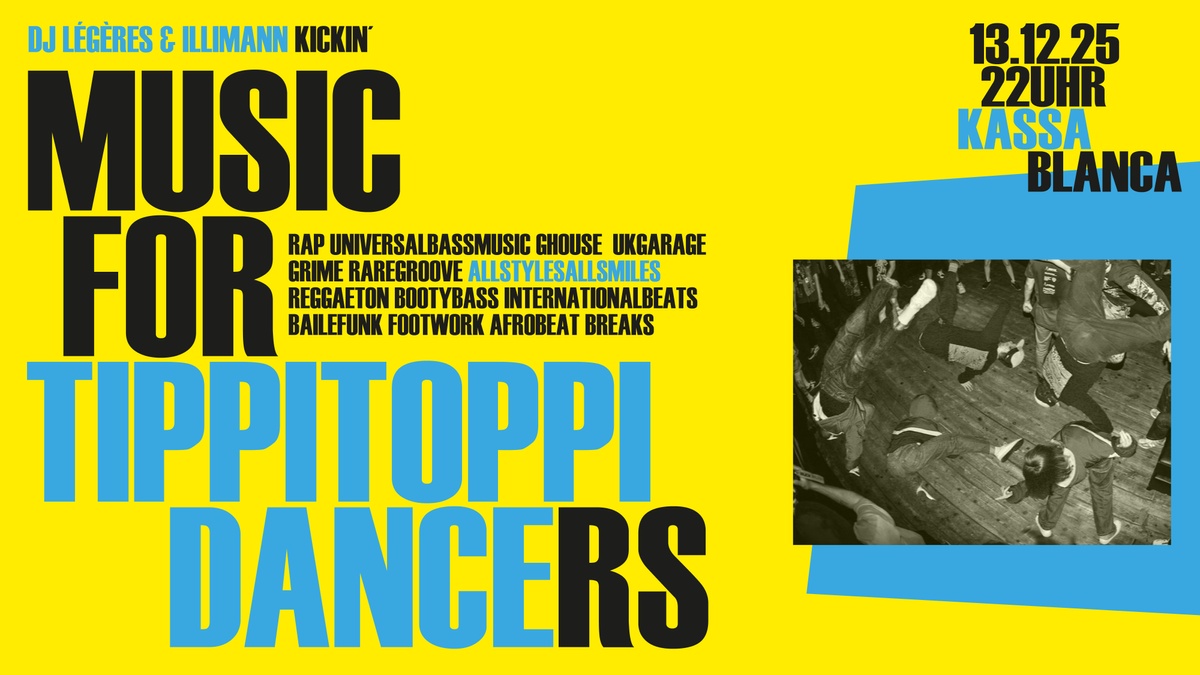 TIPP TOPPI DANCE mit DJ LÉGÈRES & ILLIMANN