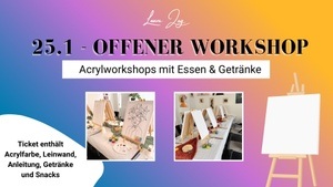 Offener Workshop - Male, Zeichne oder Gestalte - wie du möchtest