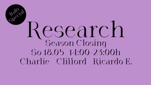Research w/ Charlie, Clifford & Ricardo E.