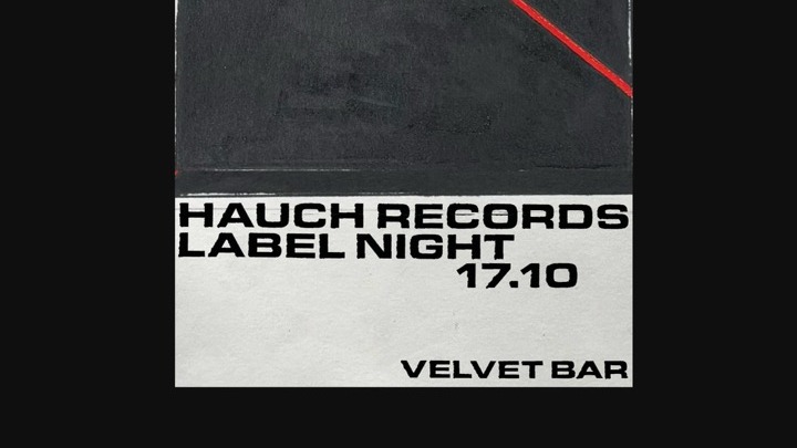 Velvet Bar w/ Hauch Records Label Night