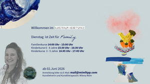Kostenlose Probestunde Kindermalkurs 3- bis 5-Jährige