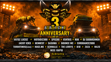BZZBZZ TECHNO 3 YEAR ANNIVERSARY