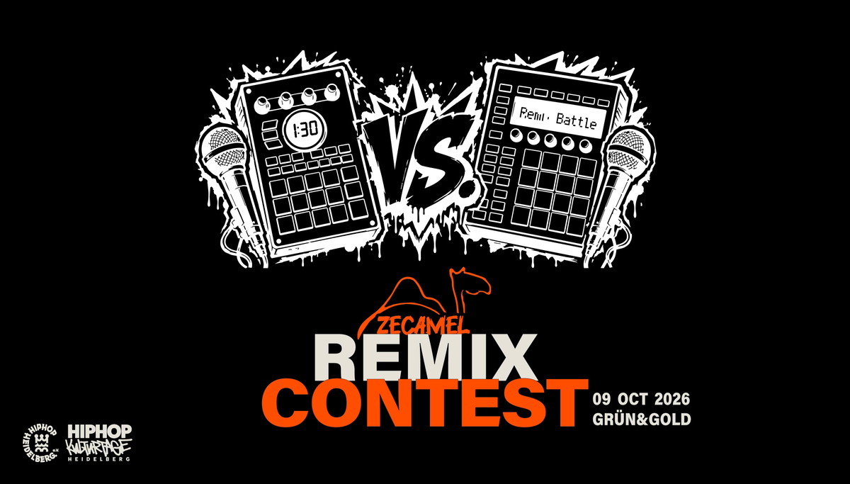 Titelbild der Veranstaltung REMIX BATTLE - Hip Hop Kulturtage 2026