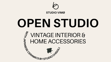 OPEN STUDIO: Vintage Interior + Ceramics