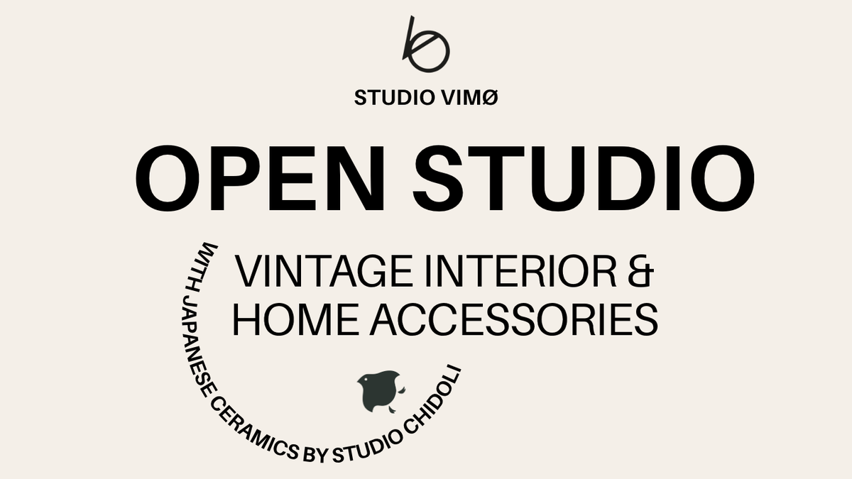 OPEN STUDIO: Vintage Interior + Ceramics