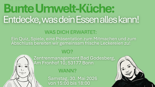 Bunte Umwelt-Küche: Entdecke, was dein Essen alles kann!