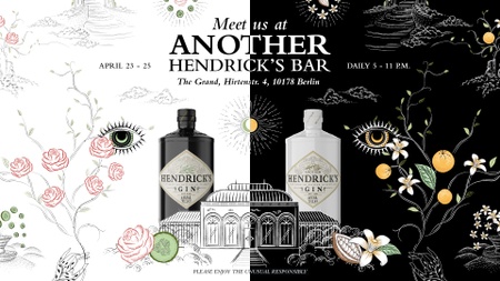 Hendrick’s Gin präsentiert „Another Hendrick's Bar“: ein immersives Pop-up-Erlebnis in Berlin