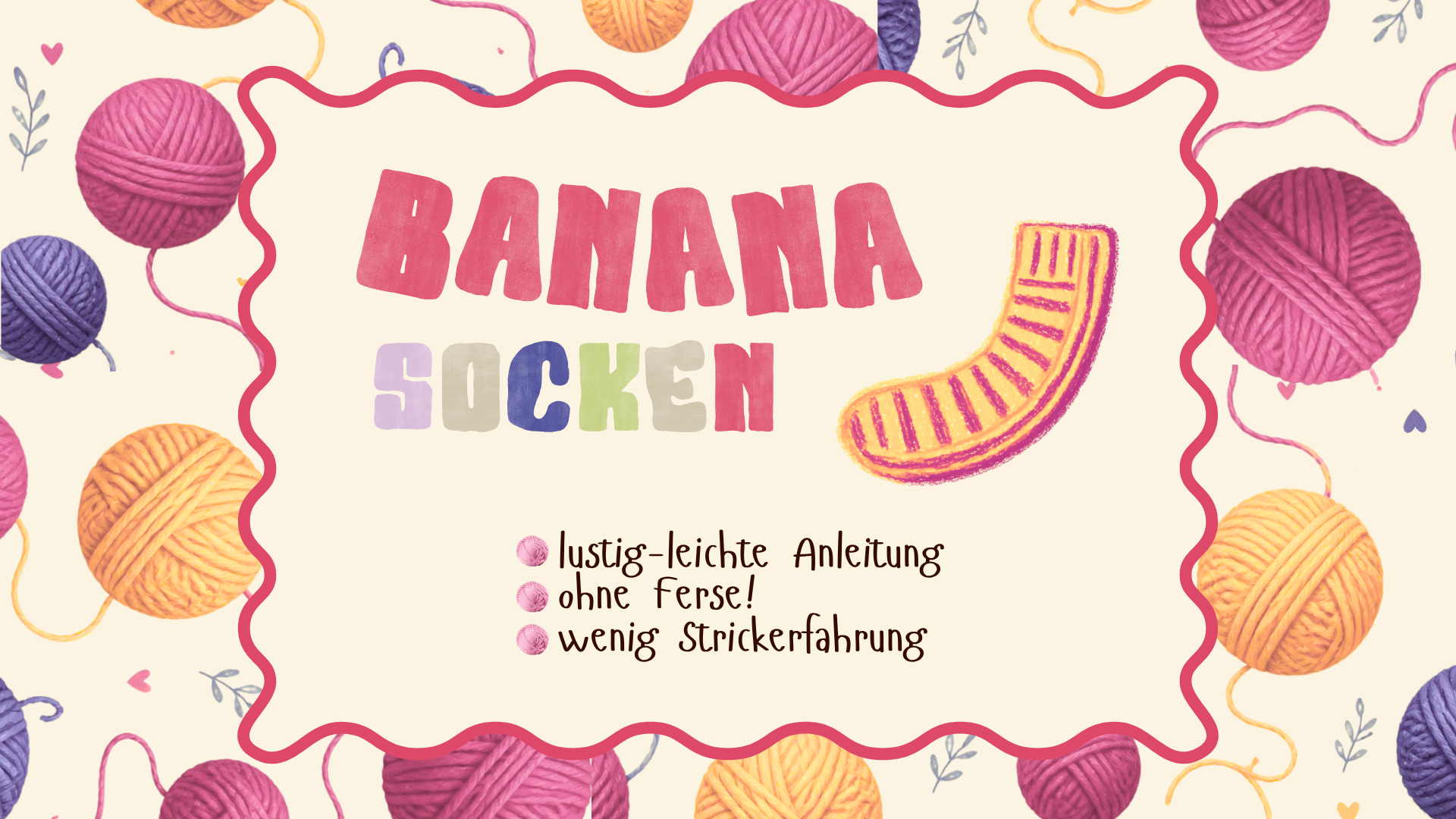 Bananensocken 🍌🧦