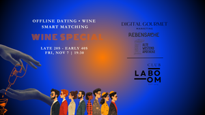 Club LA BOOM x Westend Apotheke – Offline Dating 30+ [Wine Special]