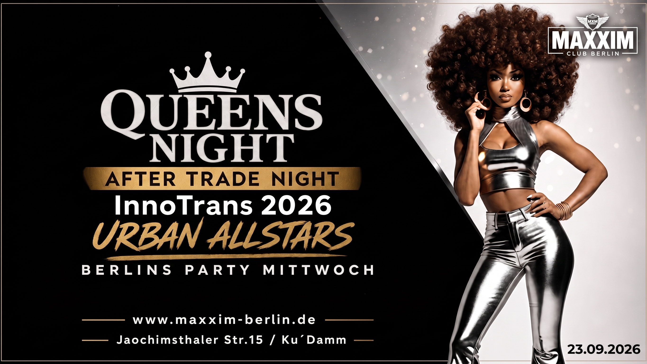 QUEENS NIGHT - AFTER TRADE NIGHT | INNOTRANS 2026