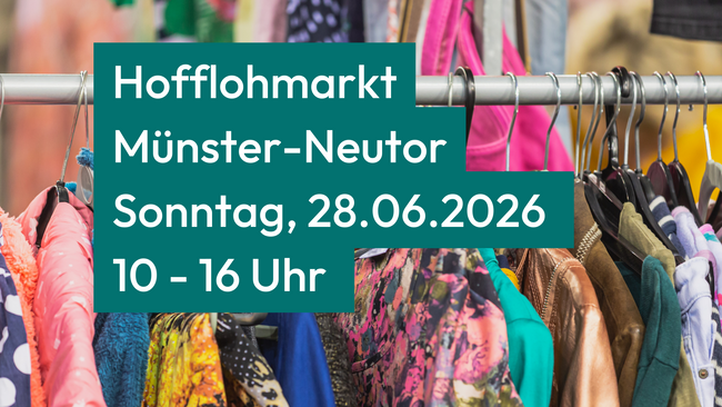 Hofflohmarkt in Münster-Neutor