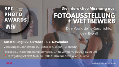 SPC Photo Awards Wien Oktober 2026