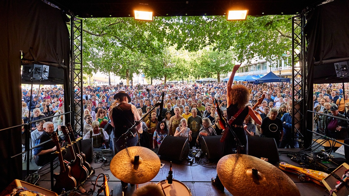 Bluesfest auf dem Rotkreuzplatz