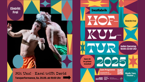 Hofkultur Tanzperformance: Mit Uns! - Karel trifft David