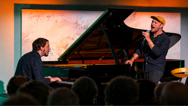 Jazz im Kammermusiksaal: Andreas Schaerer, Daniel García Diego