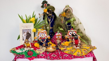 Krishna at home