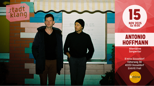 «stadtklang» mit ANTONIO HOFFMANN | live @ b’mine