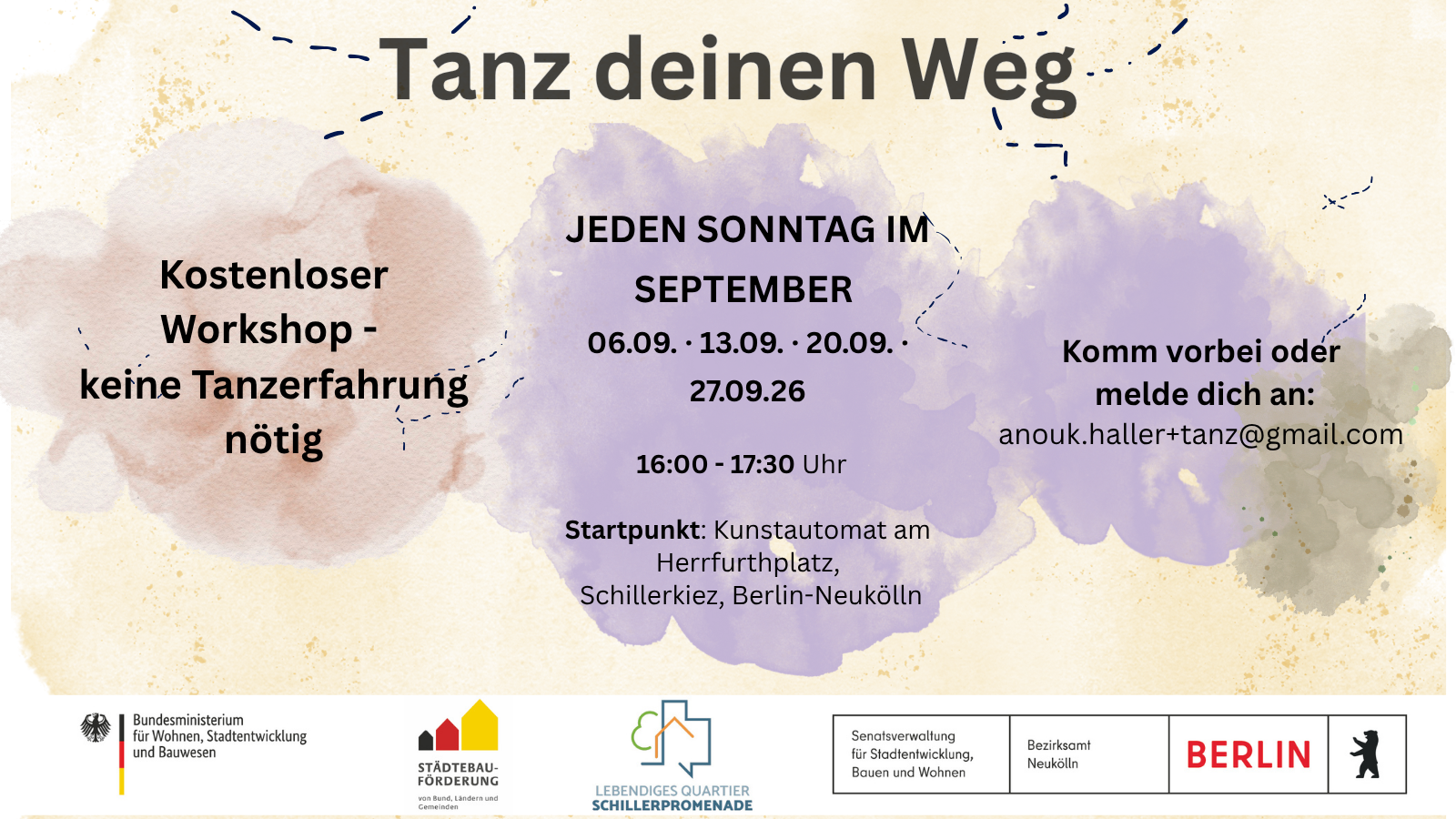 Tanz deinen Weg - Schillerkiez 2026