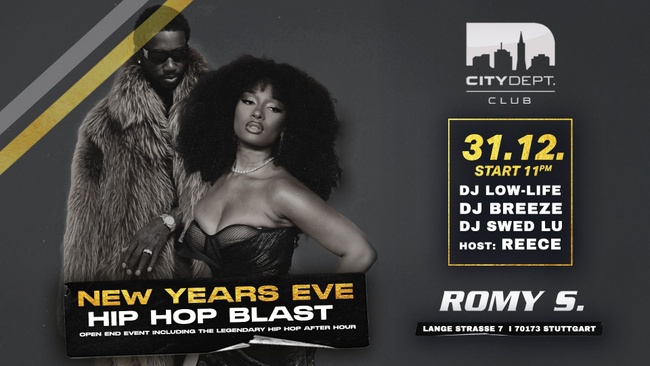 NEW YEARS EVE - City Department meets Romy S