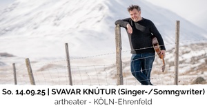 SVAVAR KNÚTUR (Singer-Songwriter)