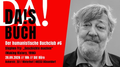 Der humanistische Buchclub #6: Stephen Fry: „Geschichte machen“ (1996)