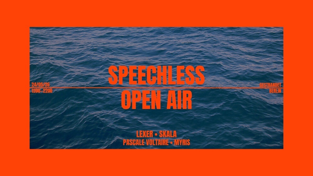 SPEECHLESS OPEN AIR w/ Lexer, Skala & Pascale Voltaire