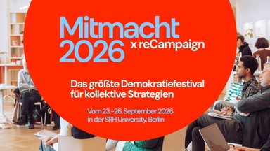 Mitmacht 2026 x reCampaign Festival